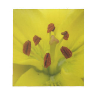 Bloc De Notas Notepad floral amarillo