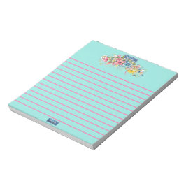 Bloc De Notas Notepad (Floral Blue-Notes) RFPMDesigns ©️ 2024