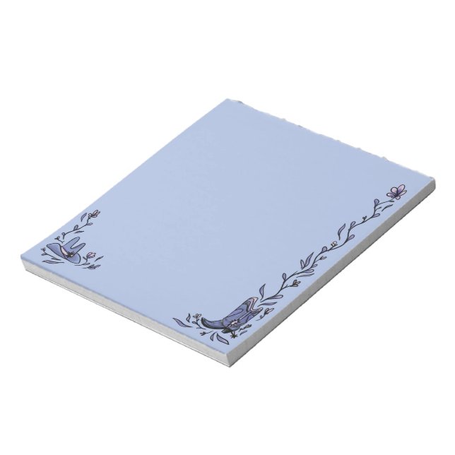 Bloc De Notas Notepad Floral Cowboy (Lado Izquierdo)