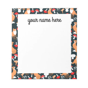 Bloc De Notas Notepad Fox personalizado