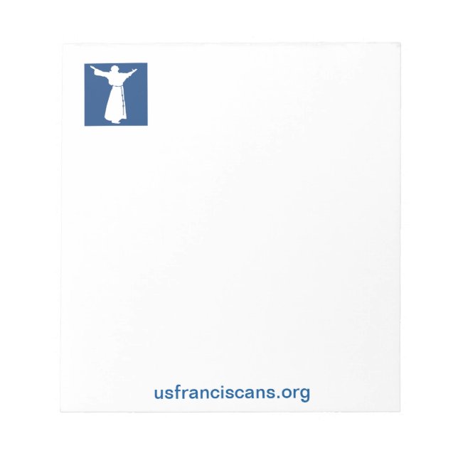 Bloc De Notas Notepad Franciscano de Estados Unidos (Frente)