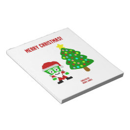 Bloc De Notas Notepad frankenCheese para navidades (14 cm x 15,2