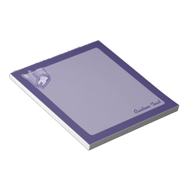 Bloc De Notas Notepad funeraria dental (Lado Derecho)