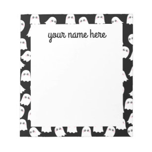 Bloc De Notas Notepad Ghosts personalizado