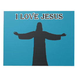 Bloc De Notas Notepad  i love jesus