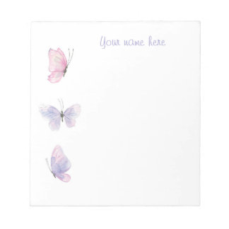 Bloc De Notas Notepad mariposa