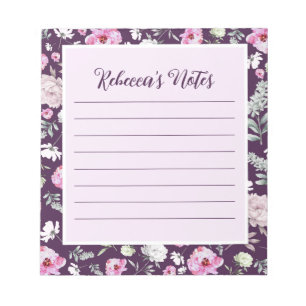 Bloc De Notas Notepad morado