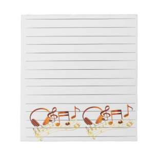 Bloc De Notas Notepad musical