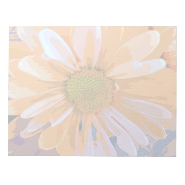 Bloc De Notas Notepad - Naranja Daisy (Frente)