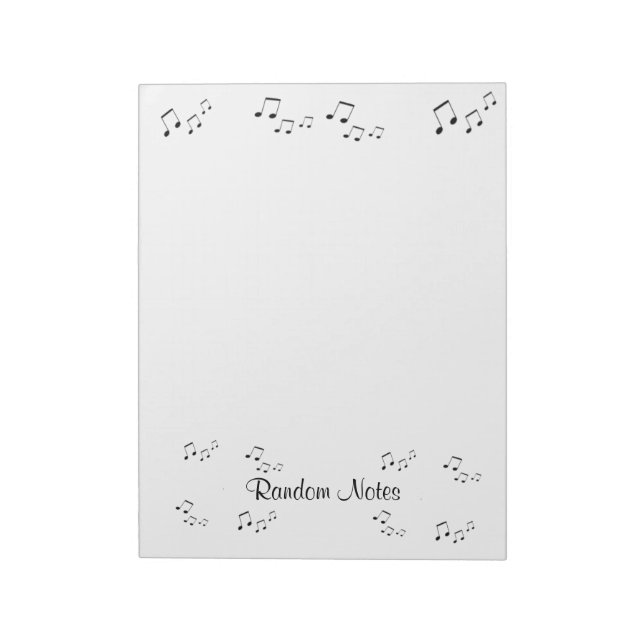 Bloc De Notas Notepad - Notas aleatorias (Lado Izquierdo)