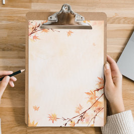 Bloc De Notas Notepad otoño de hojas de otoño