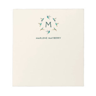 Bloc De Notas Notepad personalizada de Hummingbird