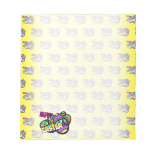 Bloc De Notas Notepad Personalizado de Huevos de Pascua