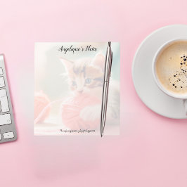 Bloc De Notas Notepad Personalizado de Whiskers & Words