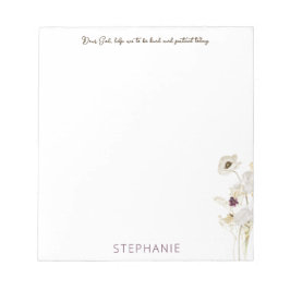 Bloc De Notas Notepad personalizado "Dios mío" con blanco y oro