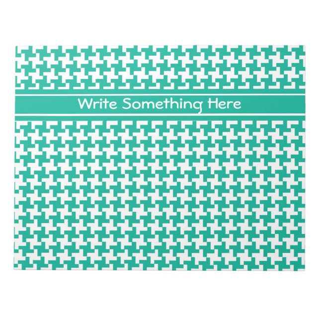 Bloc De Notas Notepad personalizado o Jotter, control de dientes (Frente)