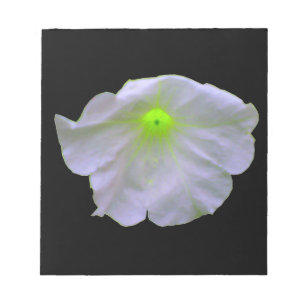 Bloc De Notas Notepad Petunia Green Glow