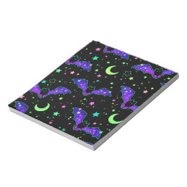 Bloc De Notas Notepad - "Purple Bats"