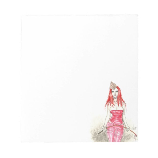 Bloc De Notas Notepad Red Phoenix Rising (Frente)