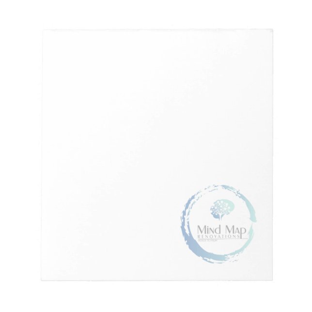Bloc De Notas Notepad - Renovaciones de Mapa de Mente (Frente)