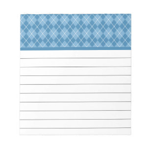 Bloc De Notas Notepad Retro Argyle