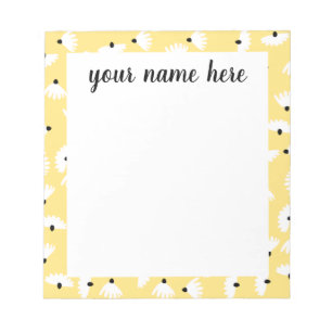 Bloc De Notas Notepad Retro Chamomile personalizado
