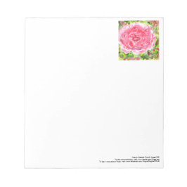 Bloc De Notas Notepad rosa Ginormous