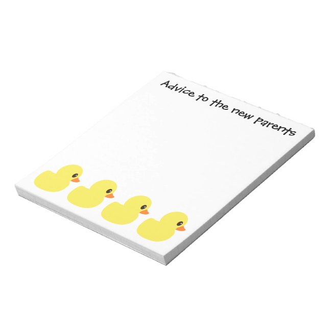 Bloc De Notas Notepad "Rubber Ducky" (Lado Izquierdo)