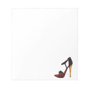 Bloc De Notas Notepad Sandal De La Noche Con Calor