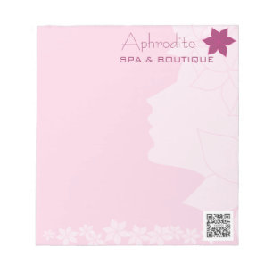 Bloc De Notas Notepad Template Aphrodite Spa & Boutique