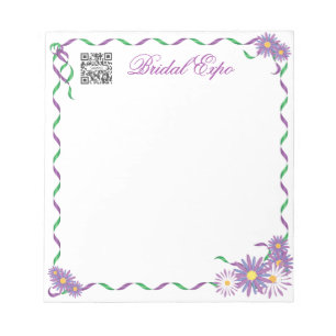 Bloc De Notas Notepad Template Bridal Expo