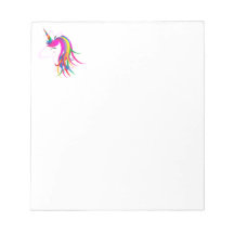Notepad unicornio
