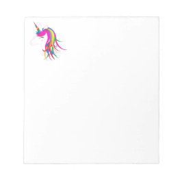 Bloc De Notas Notepad unicornio