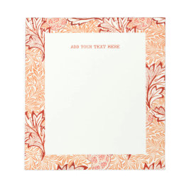 BLOC DE NOTAS NOTEPAD : WILLIAM MORRIS : APPLE