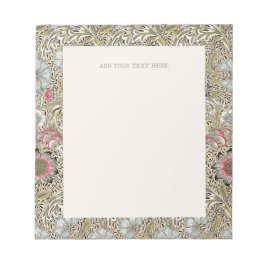 BLOC DE NOTAS NOTEPAD : WILLIAM MORRIS : CORNCOCKLE