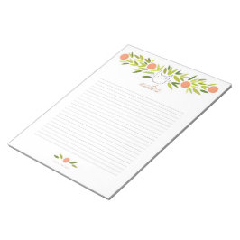 Bloc De Notas Notepad XL Cat de árbol naranja