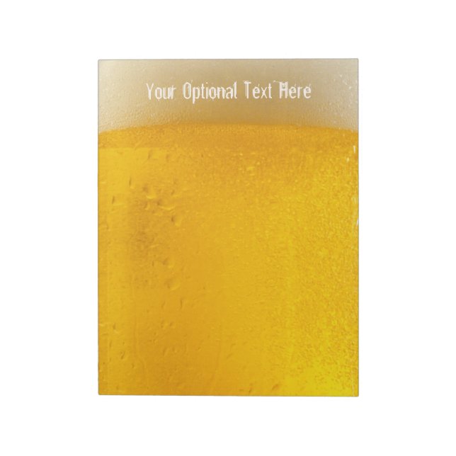 Bloc De Notas Notepads de BEER personalizado (Lado Izquierdo)