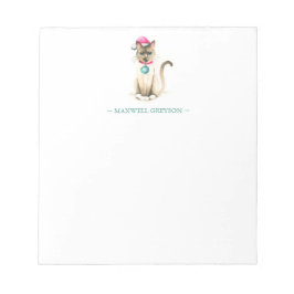 Bloc De Notas Notepads de gatos siameses