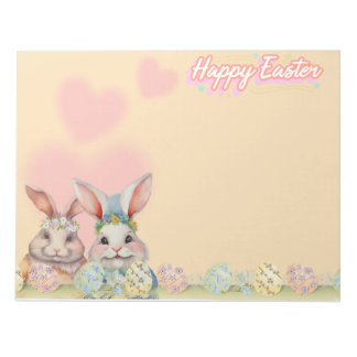 Bloc De Notas Notepads de los Conejos de Pascua