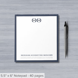 Bloc De Notas Notepads de negocios personalizado con logotipo