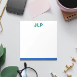 Bloc De Notas Notepads iniciales personalizados de Preppy<br><div class="desc">Mis Bloc de notas iniciales personalizadas de Preppy hacen grandes regalos para amigos,  familia e incluso para ti. Personaliza con iniciales para un regalo único.</div>