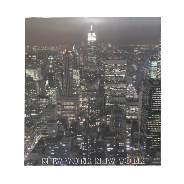 Bloc De Notas Notepads New York Souvenir Notepad Empire State (Frente)