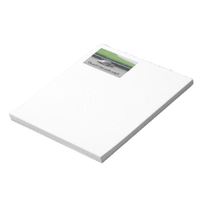 Bloc De Notas Notepads para los golfistas (Lado Izquierdo)