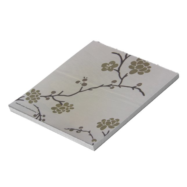 Bloc De Notas Notepaper de cerezos en flor (Lado Izquierdo)