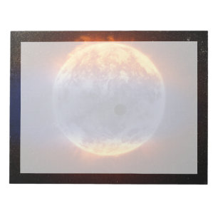 Bloc De Notas Nube De Gas De Hidrógeno Fuera Del Exoplaneta Gj 3