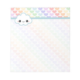 Bloc De Notas Nube de Kawaii