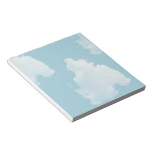Bloc De Notas Nubes de los cielos azules
