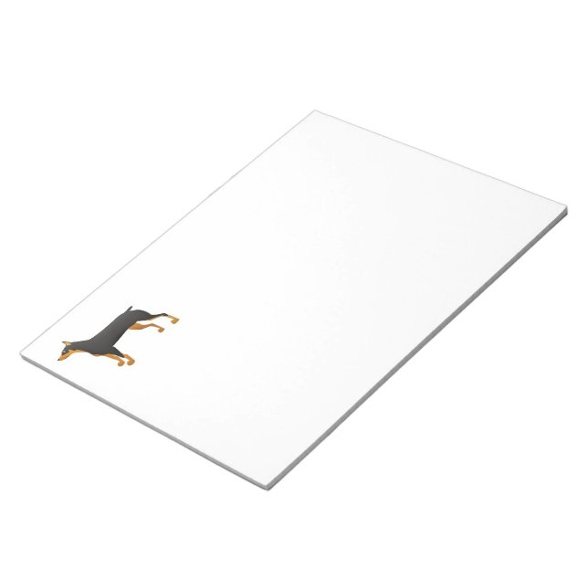 Bloc De Notas nueva tocadora de dobie negra y roja (Lado Derecho)