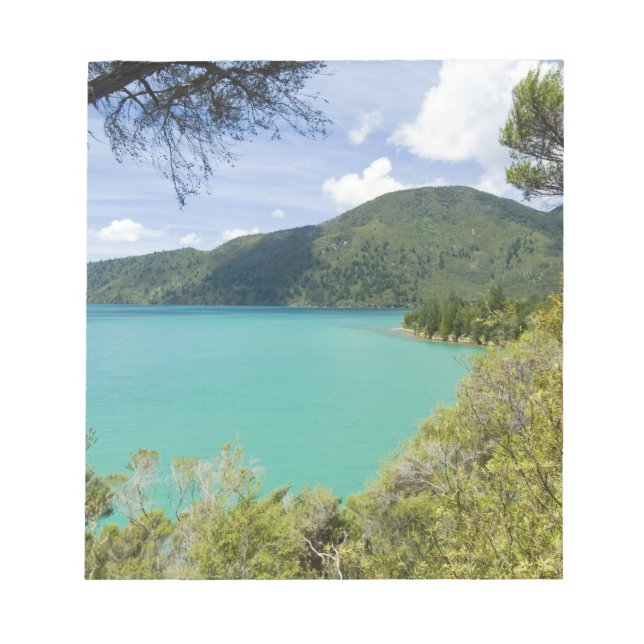 Bloc De Notas Nueva Zelanda, Isla Sur, Marlborough Sounds. (Frente)