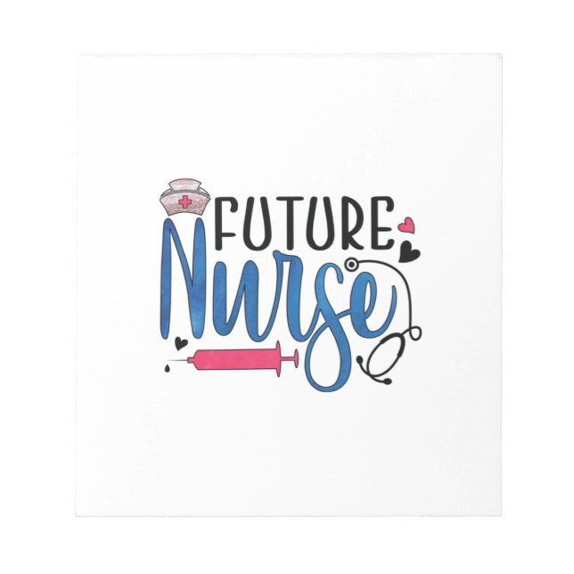 Bloc De Notas Nurse Gift | Enfermeras futuras (Frente)